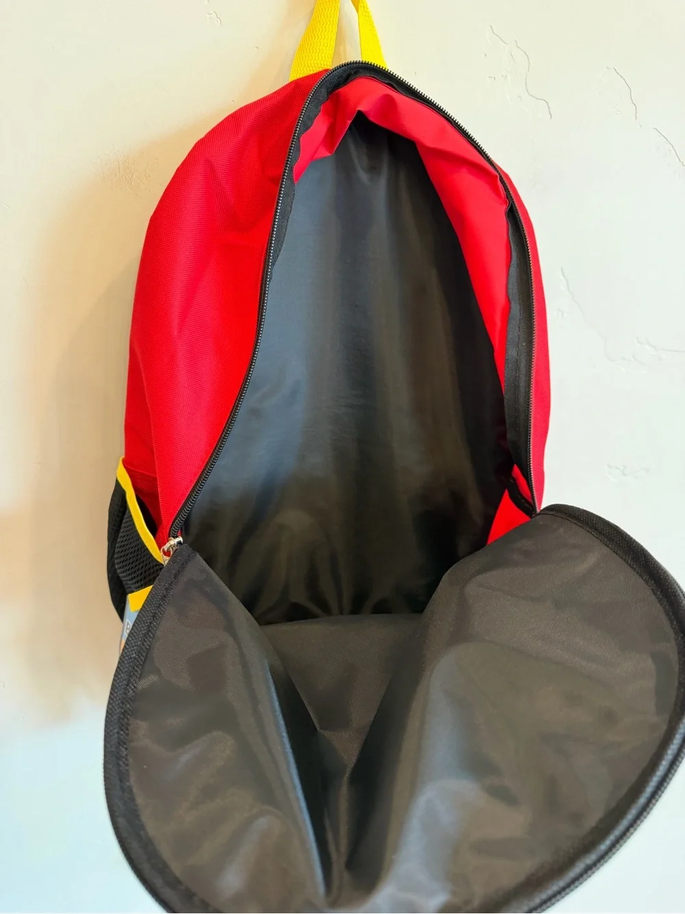 DISNEY Lightning McQueen Cars Backpack & Insulated Lunch Bag Set